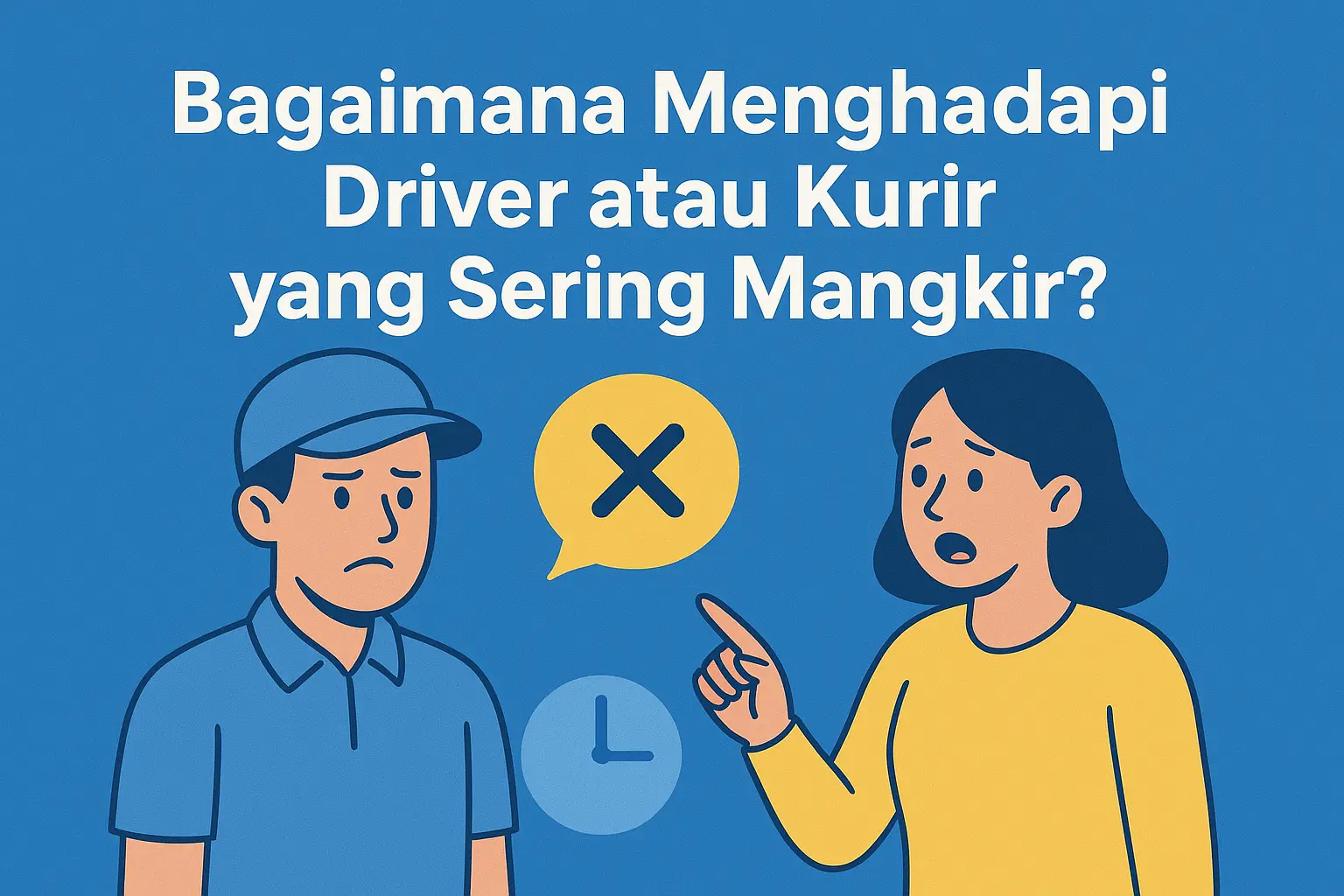 Bagaimana Menghadapi Driver atau Kurir yang Sering Mangkir?