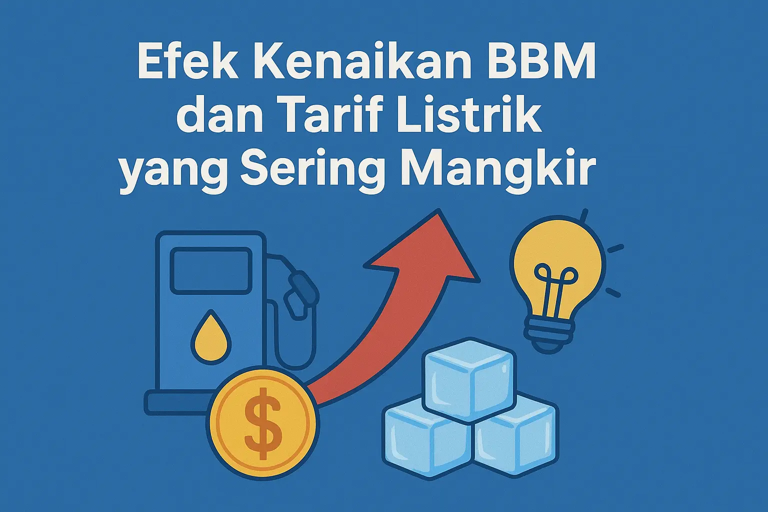 Efek Kenaikan BBM dan Tarif Listrik terhadap Harga Es Kristal