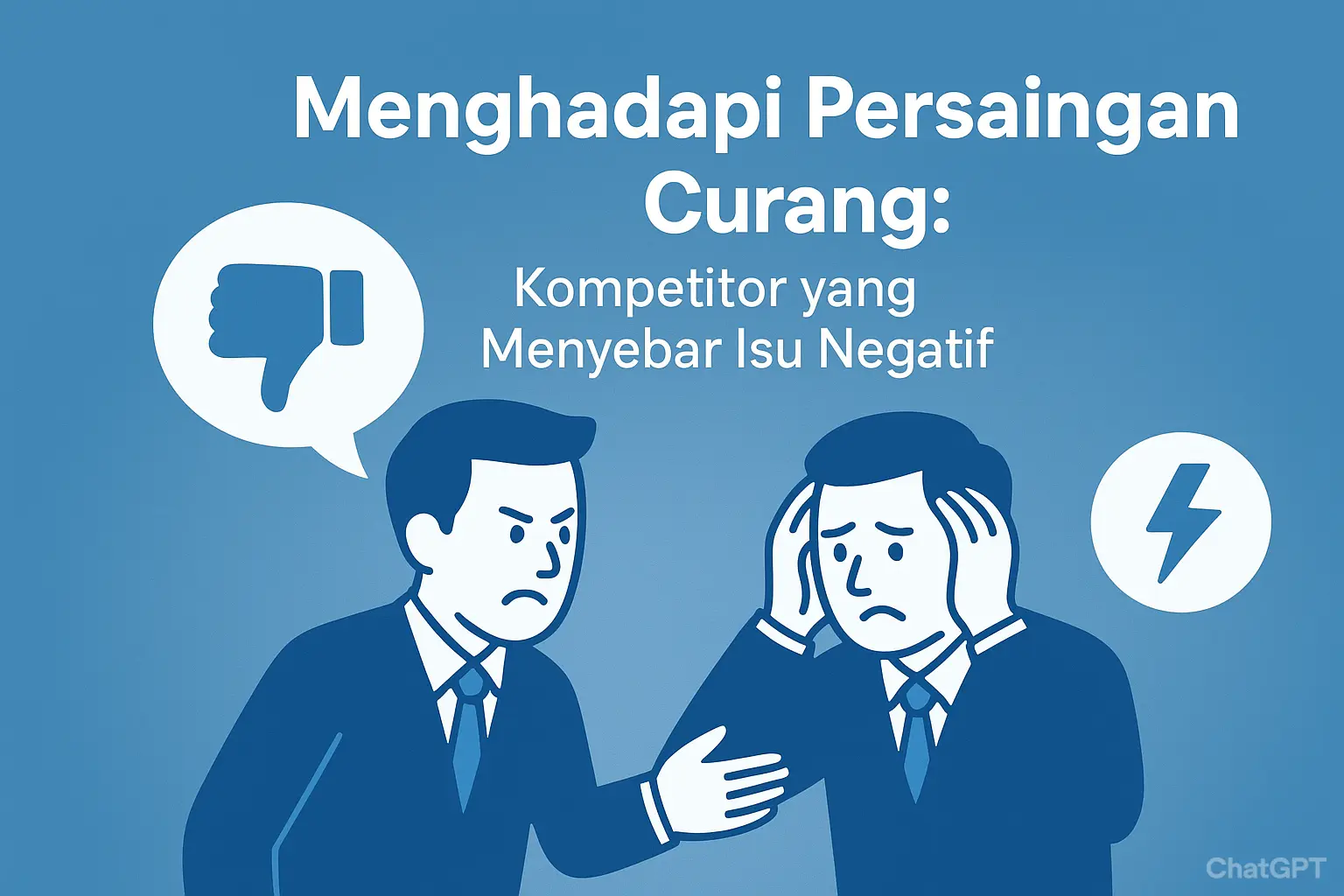 Menghadapi Persaingan Curang Kompetitor yang Menyebar Isu Negatif