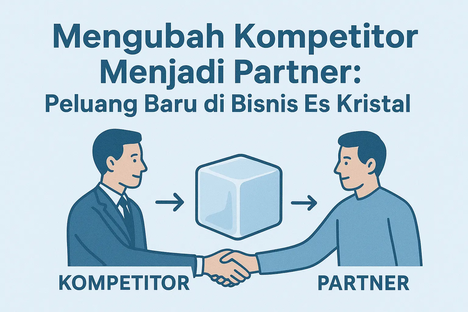 Mengubah Kompetitor Menjadi Partner: Peluang Baru di Bisnis Es Kristal