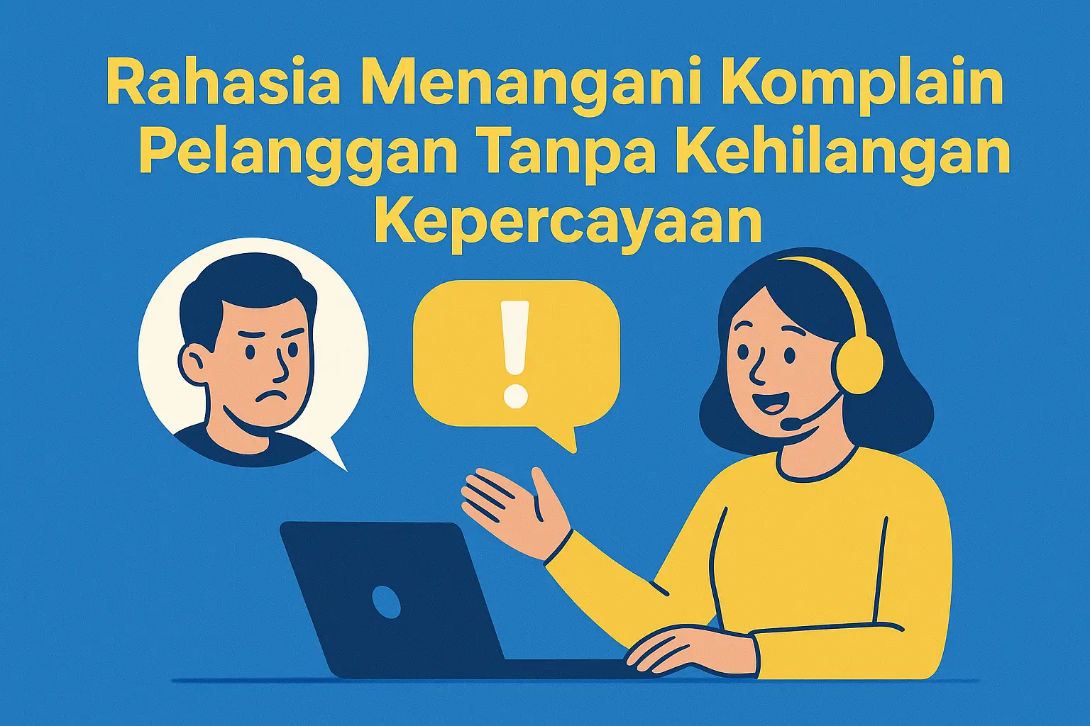 Rahasia Menangani Komplain Pelanggan Tanpa Kehilangan Kepercayaan